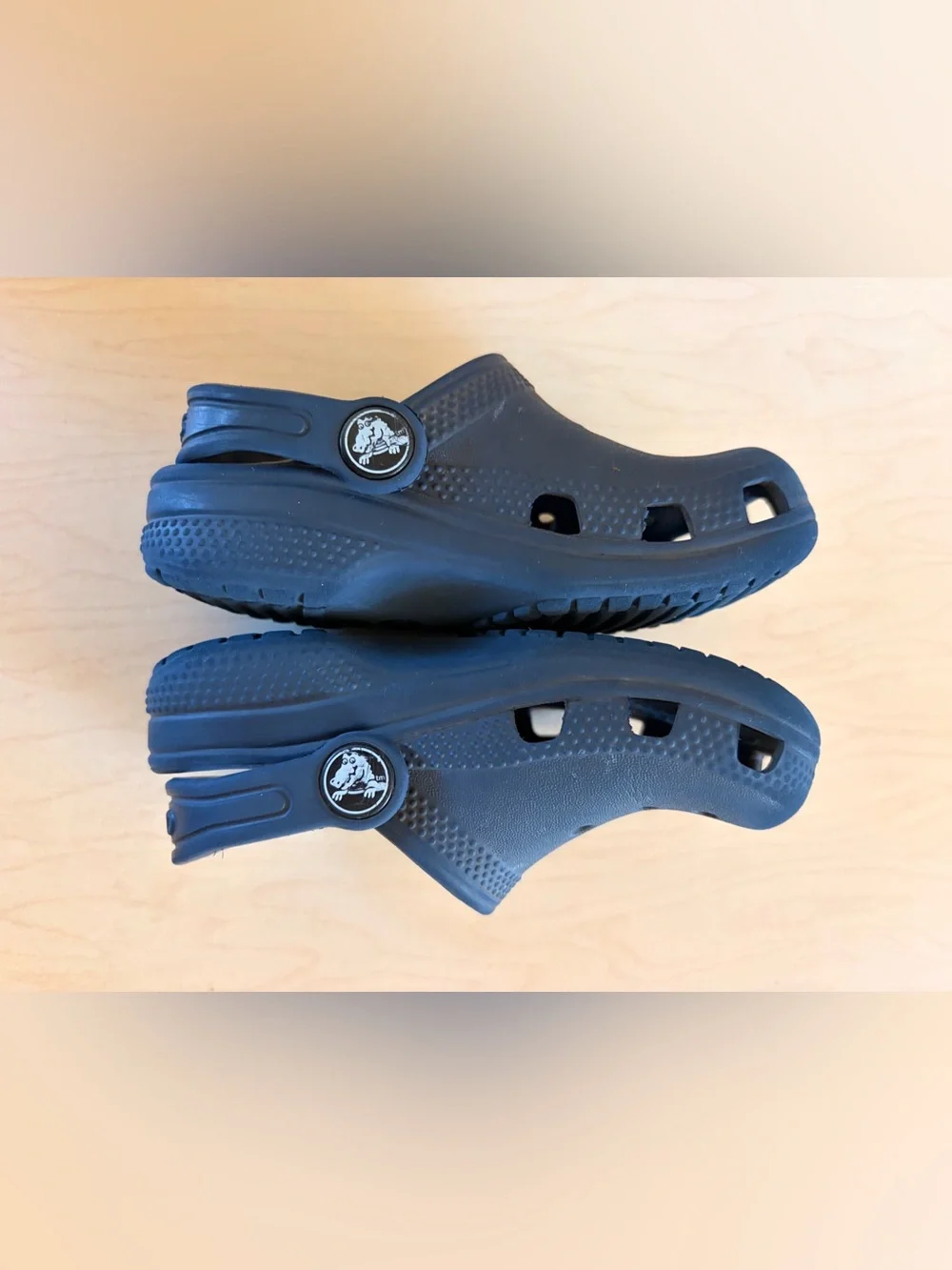 Crocs Navy Blue Toddler Sandals- Size C9